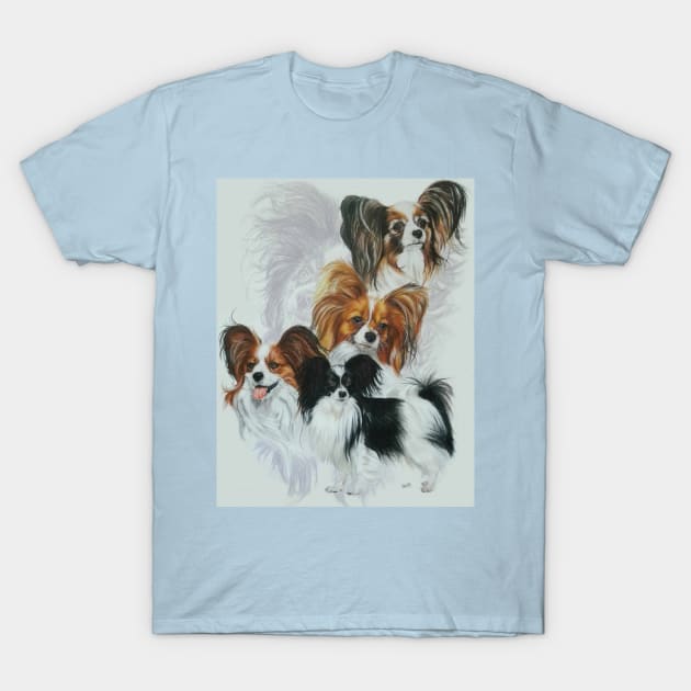 Papillon Melody T-Shirt by BarbBarcikKeith